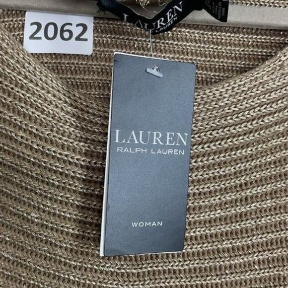 NWT Ralph Lauren Black Label Metallic BoatNeck Sweater Women Plus Size 3X - Picture 2 of 14